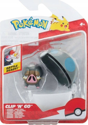 Pokemon Clip 'N' GO Lechonk i poke ball 709756