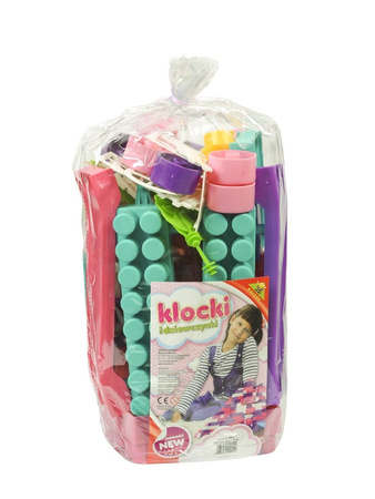 Klocki maxi zestaw mały 60el dla dziewczynki 001783 /8/