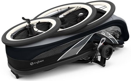 Cybex Zeno Seat Pack R All Black black Tapicerka siedziska