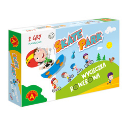Gra Rodzinna Planszowa Skate Park wycieczka Rowerowa 026535
