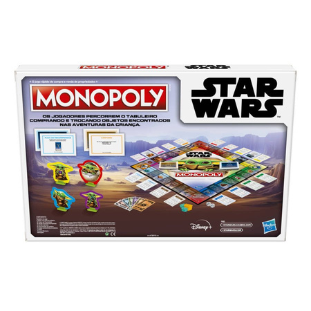 Gra hasbro monopoly the child mandalorian f2013