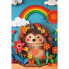 Puzzle Trefl 160 40-lecie Trefl Paper Art Jeżyk 400465