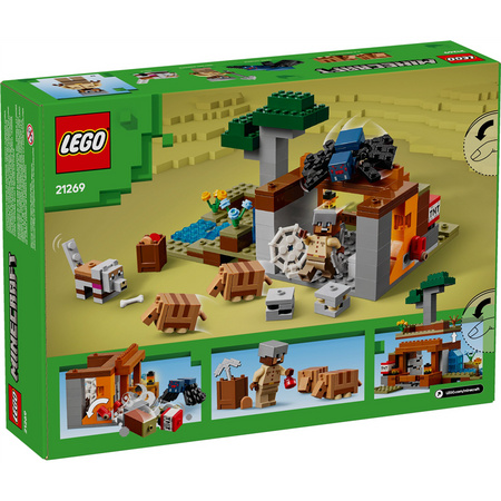 Lego 21269 Minecraft Minecraft Wyprawa do pancernikowej kopalni 815435