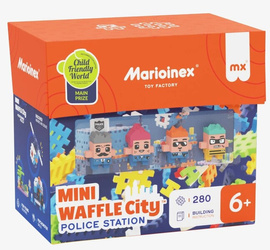Klocki Waffle mini Posterunek Policji 280el 905852