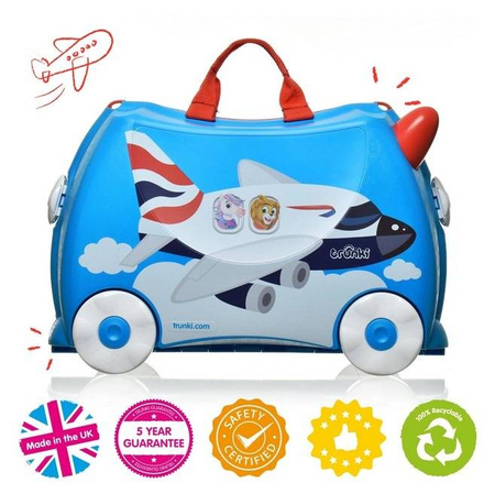 Trunki Walizeczka jeżdżąca Samolot Amelia 203512