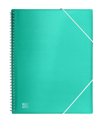 Album ofertowy Oxford A4 20k PP przezroczysty na spirali mix 456282