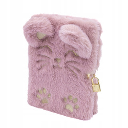 Pamiętnik z kłódką ASTRAPAP FLUFFY KITTY A5 96k 228624