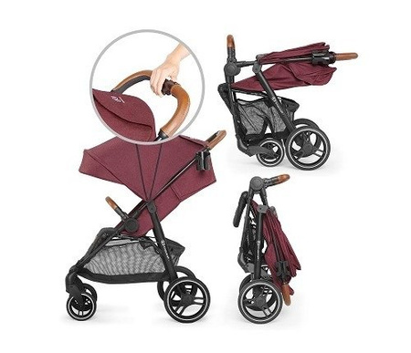 Kinderkraft wózek spacerowy grande lx black