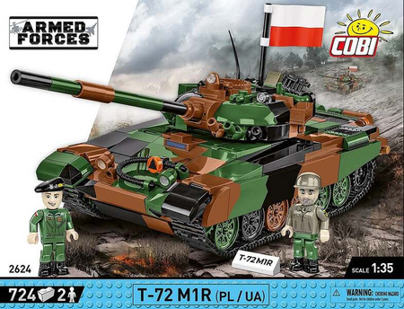 Cobi 2624 Armed Forces T-72 M1R (PL/UA) 724kl. 026240