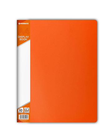 Album ofertowy A4 10 koszulek PP-110 pomarańczowy Penmate