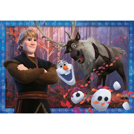 Puzzle Ravensburger 2x24el Frozen Mroźne przygody 050109