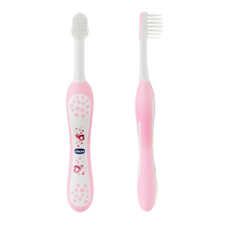 Chicco Szczoteczka do zębów różowa 6-36 M 022625