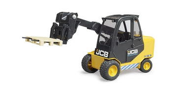 Bruder 02512 JCB Wózek z ładowaczem teleskopowym plus paleta