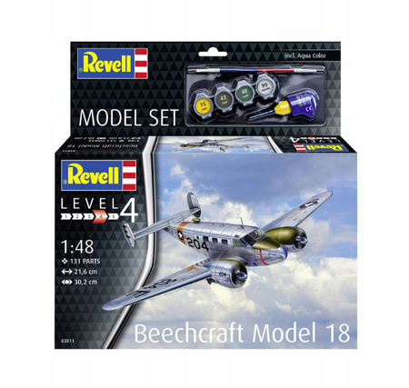 Revell 63811 Model Set 1/48 Beechcraft Model 18 638119