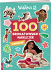 Książeczka DISNEY VAIANA 2 100 BROKATOWYCH NAKLEJEK 345334