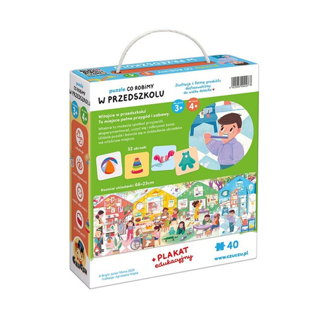 CzuCzu Puzzle Co robimy w przedszkolu 494027