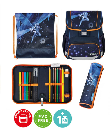 Herlitz Tornister z wyposażeniem Loop Plus Galaxy Game 282619