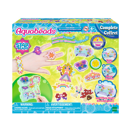 Aquabeads świat wróżek koraliki gwiazdki 