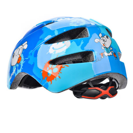 Kask rowerowy Meteor PNY11 XS 38-42cm Dogs niebieski 061712