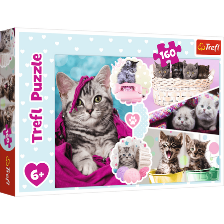 Puzzle Trefl 160 Urocze kotki 153712