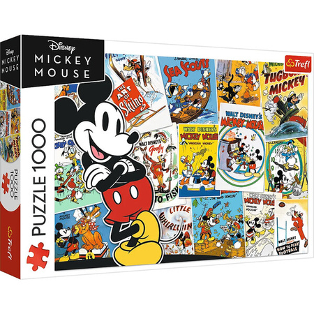 Puzzle Trefl 1000 W świecie Mikiego 107418