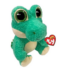 Krokodyl Ernie Aligator Pupilki TY - 15cm 373734