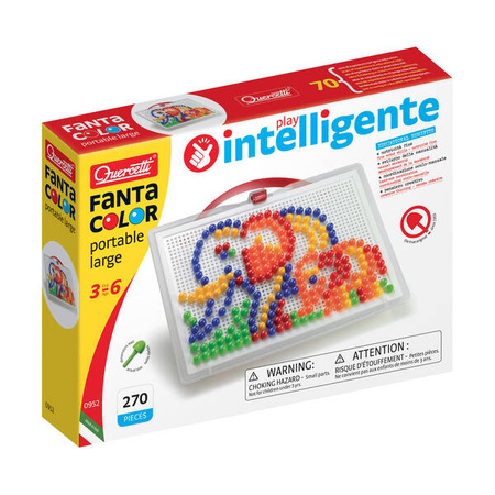 Quercetti Mozaika FantaColor Portable Large Słonie 009529