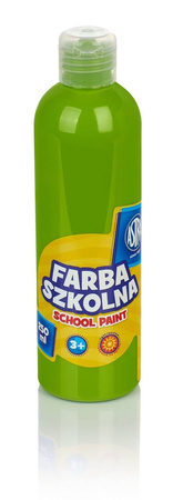 Farba astra 250ml limonkowa szkolna 108131