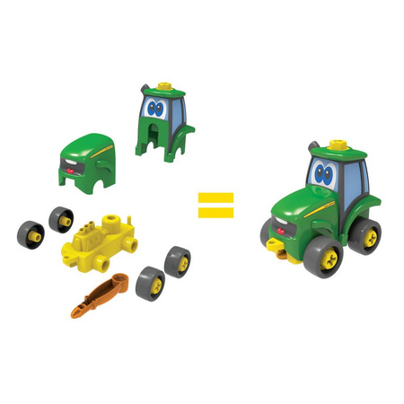 Tomy john deere zbuduj mini traktorek johnny 472087