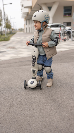 SCOOTANDRIDE Zestaw ochraniaczy dla dzieci S Ash 000270