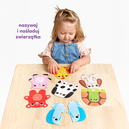 CzuCzu Moje pierwsze puzzle Zwierzątka 15 mis.+ 494140