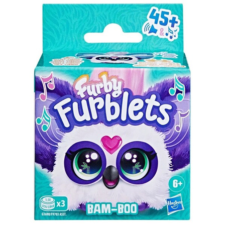 Furby Furblets G1698/F9703 Interaktywna maskotka Bam Boo Panda 303998