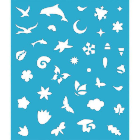 Zestaw kreatywny Perłowe plakatówki 4 pory roku Janod 379520 