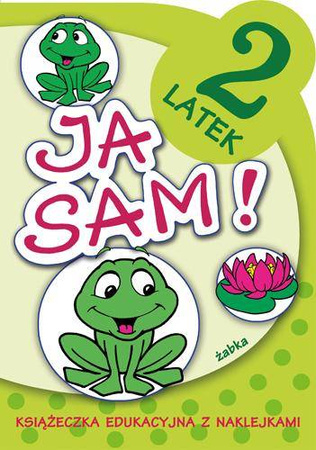 Książeczka ja sam 2 latek żabka