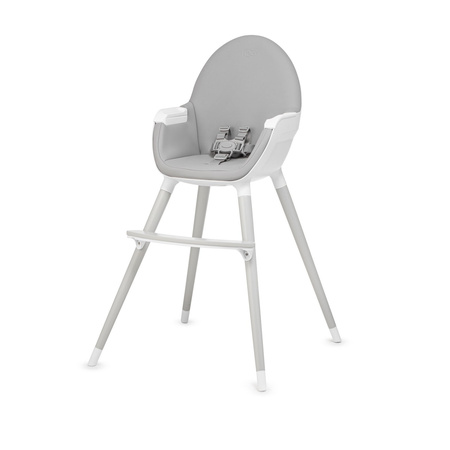 Kinderkraft krzesełko do karmienia fini szare nogi grey 915156