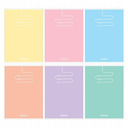 ZESZYT 60 A5L PASTEL COLOR BLOCKING 583281