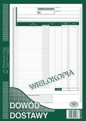 Druk dowód dostawy a4 315-1