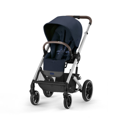 Cybex Balios S LUX SLV B Ocean Blue navy blue wózek spacerowy