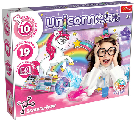 Trefl Science4You unicorn magiczne kryształy 613902