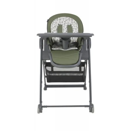 Espiro Penne 107 warm grey krzesełko do karmienia na kółkach 800792