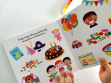 HarperKids Książeczka Pierwsze słowa Urodziny 660046