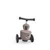 SCOOTANDRIDE Highwaykick 1 Lifestyle 2w1 Jeździk i hulajnoga z zamykanym schowkiem 1-5 lat Brown Lines 966054