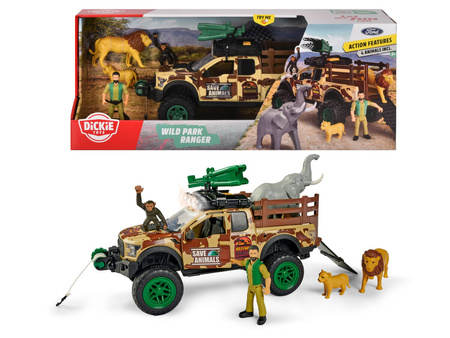 Dickie Playlife Zestaw strażnika dzikich zwierząt 25 cm 075322