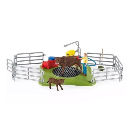 Schleich Myjnia Szczęśliwych Krów Farm World 416977