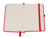 Notes kratka A6 Romantyzm Czerwony 016057