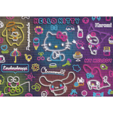 Puzzle Trefl 500 Neon Hello Kitty 375237