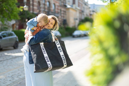 Childhome Torba Family Bag Signature Czarna 167714