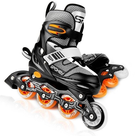 Łyżworolki arya 33-37 bk/or 270256