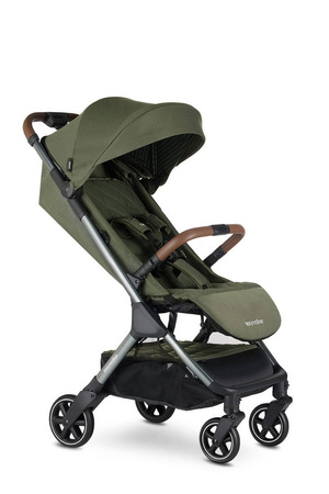 Easywalker Jackey Special Edition Kompaktowy samoskładający się wózek spacerowy z torbą transportową Emerald 113839
