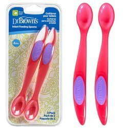 Dr. Brown's Łyżeczki do karmienia róż 309070